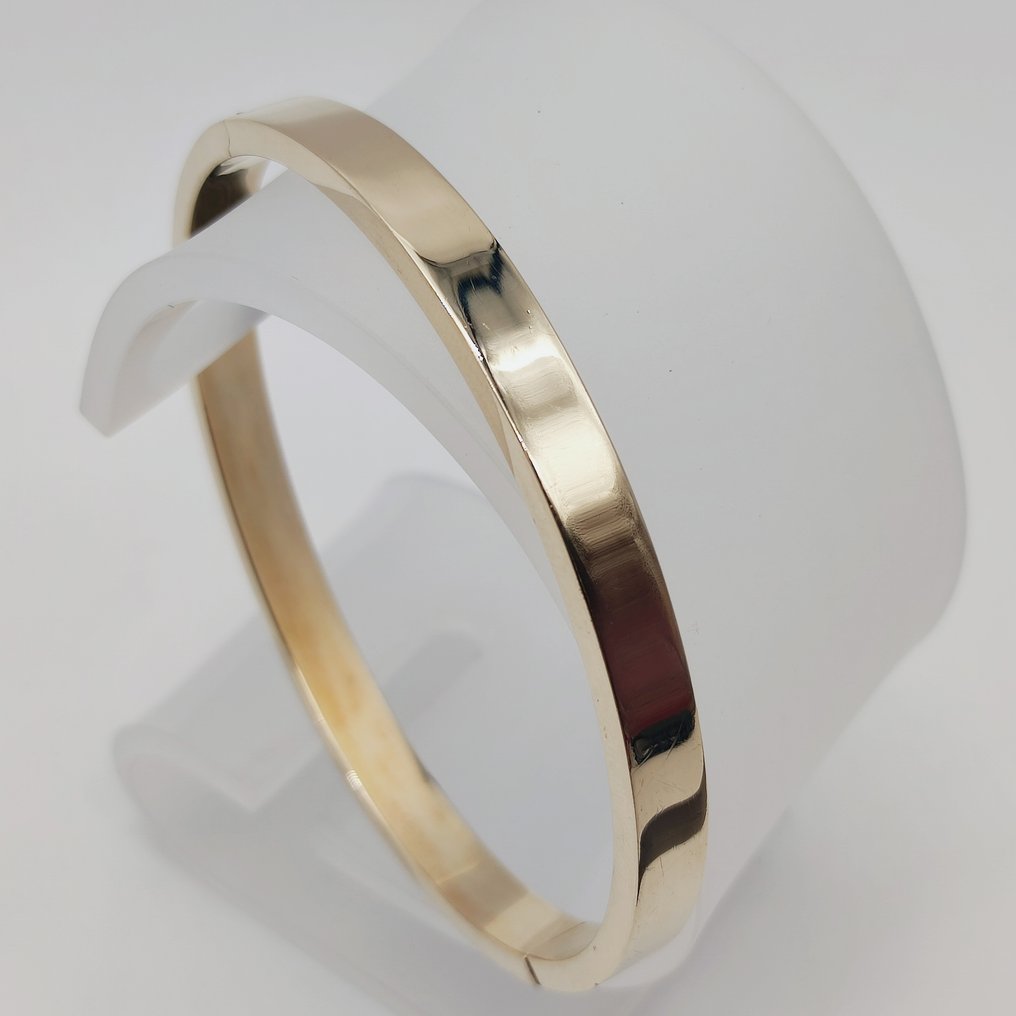 Βραχιόλι - 14 καράτια Ασημί, Κίτρινο χρυσό - FJORY #1.0