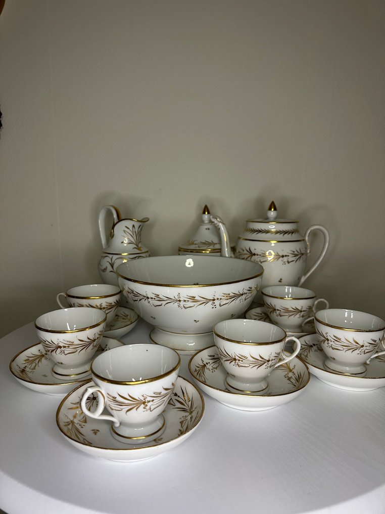 French Empire Old Paris - 咖啡套装 (16) - 瓷 #1.0