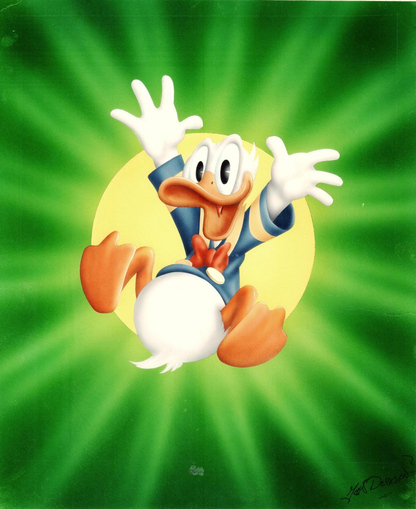 Matt Derksen - 1 Acrylic - Donald Duck #2.1