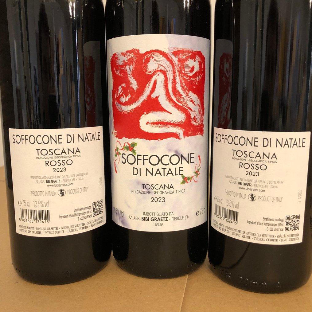 2023 Bibi Graetz, Soffocone di Natale - 托斯卡纳 IGT - 3 Bottles (0.75L) #3.2