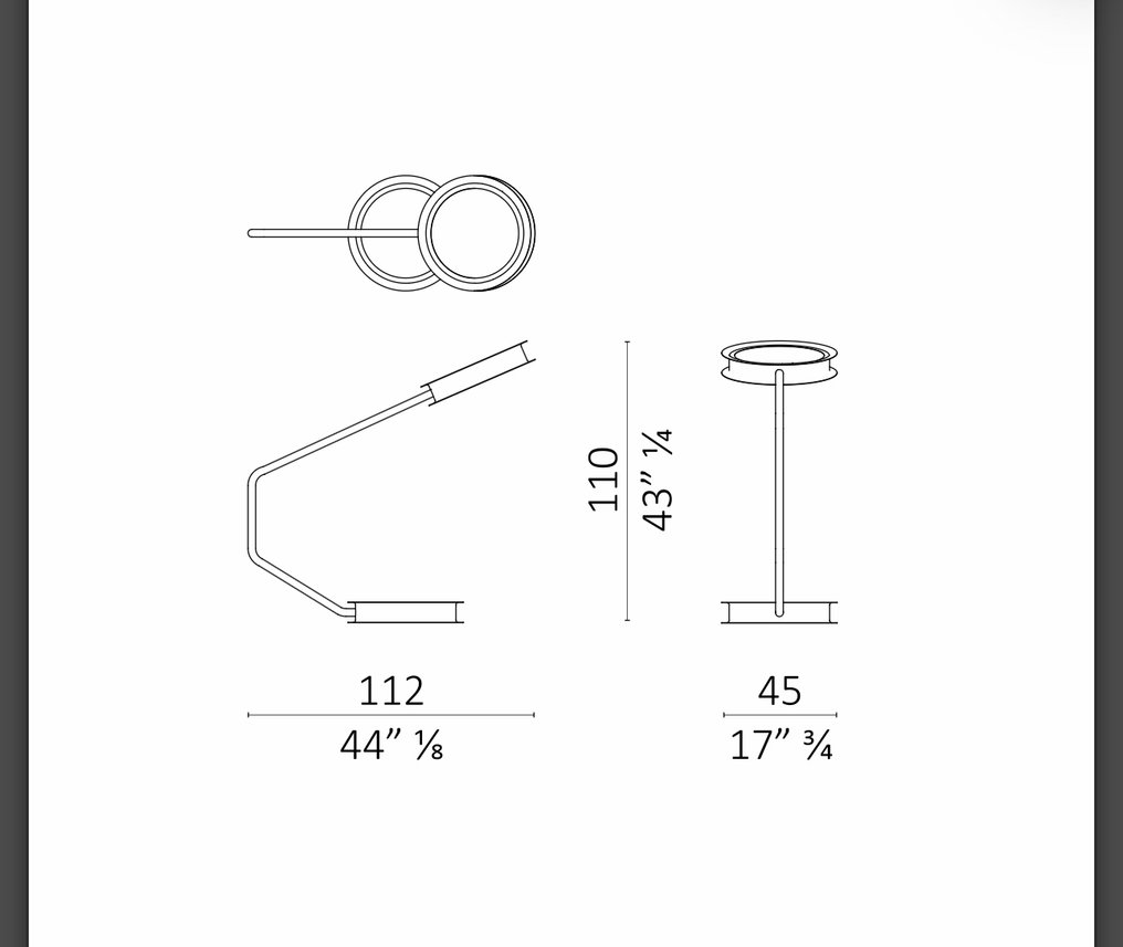 Lampada - Bronzo - After Glow T #2.1