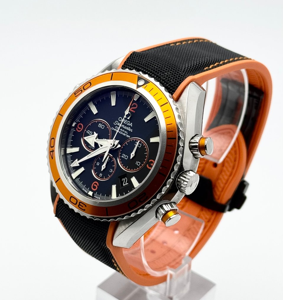 Omega - Seamaster Planet Ocean Chronograph - 2218.50 - Mænd - 2010-2020  #1.0