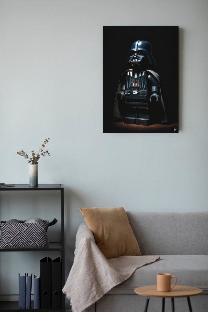 ANDSAL - Darth Vader Lego Caravaggio Style Limited Edition w/COA #4.3