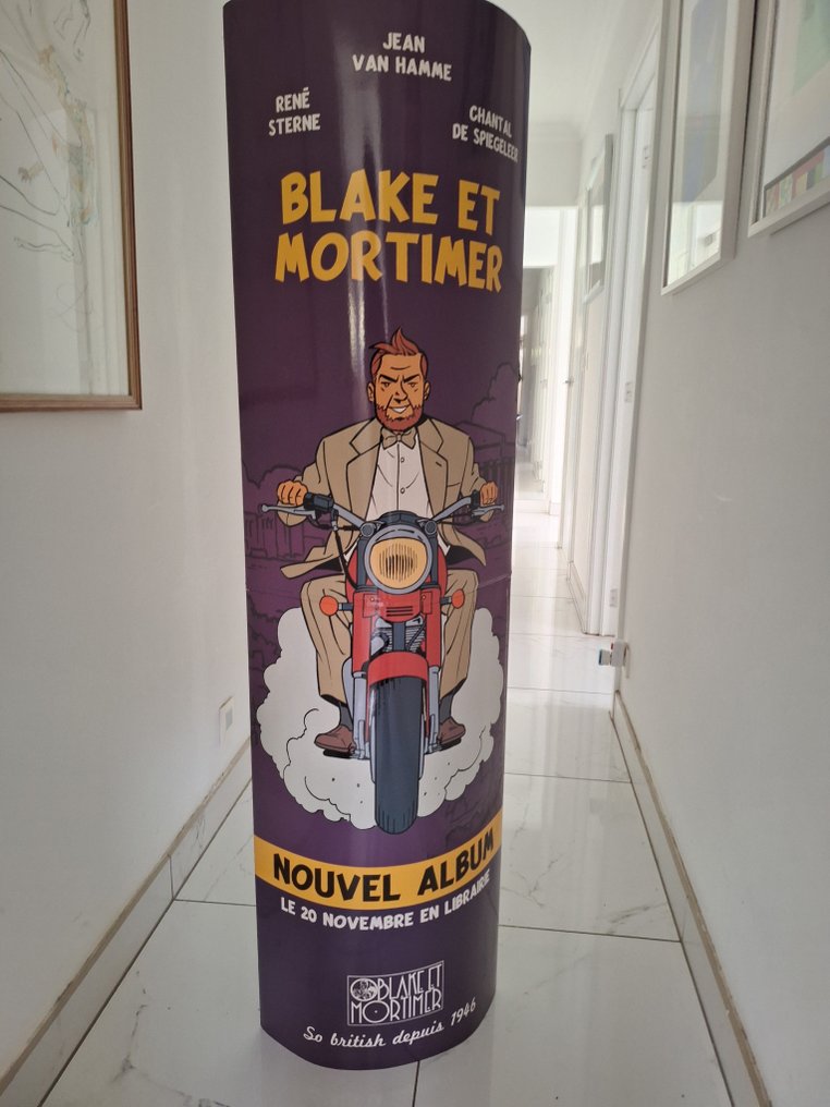 Largo Winch / Blake et Mortimer - Zeldzame set – Affiches / Promotie-displays - 2 Merchandising - Limited edition - 1994/2008 #2.1
