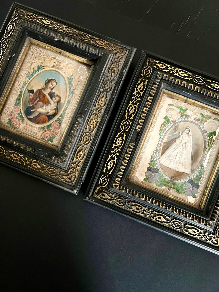 Cornice (2)  - Bois - Papier - Duo de Canivets #1.0