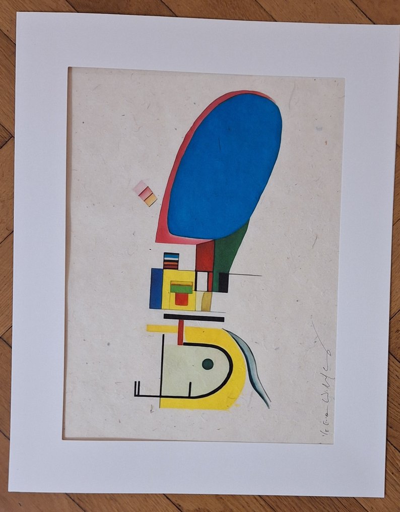 Emma Wildfang - Wassily Kandinsky "Tribute series - Icons Reimagined "Jean-Michel Basquiat" #4.3