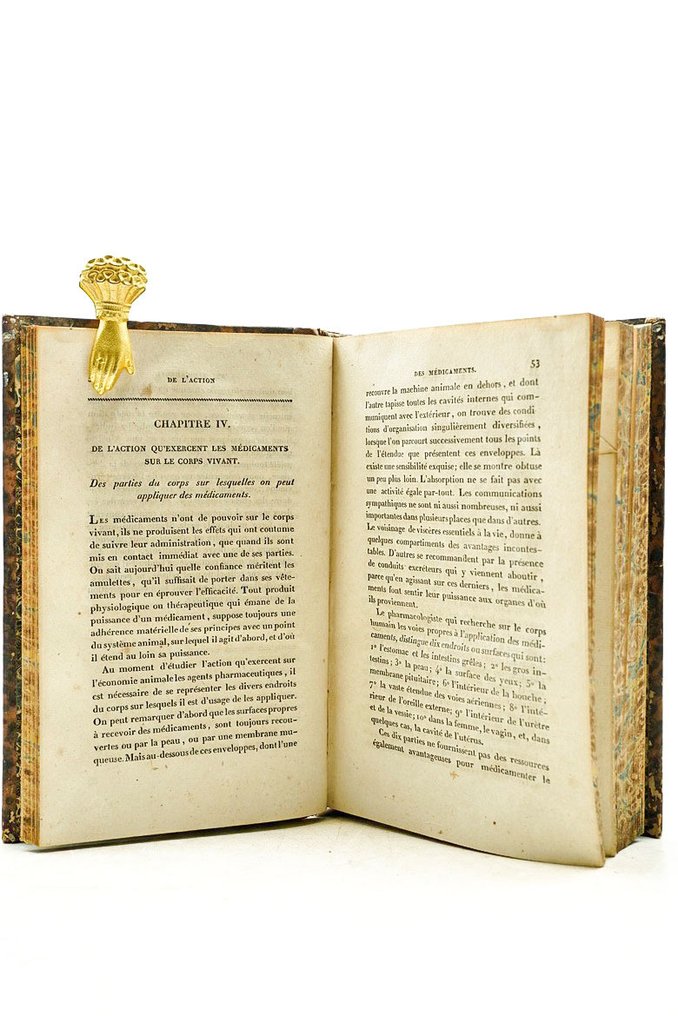 J. B. G. Barbier - Traité élémentaire de matière médicale - 1819-1820 #4.3