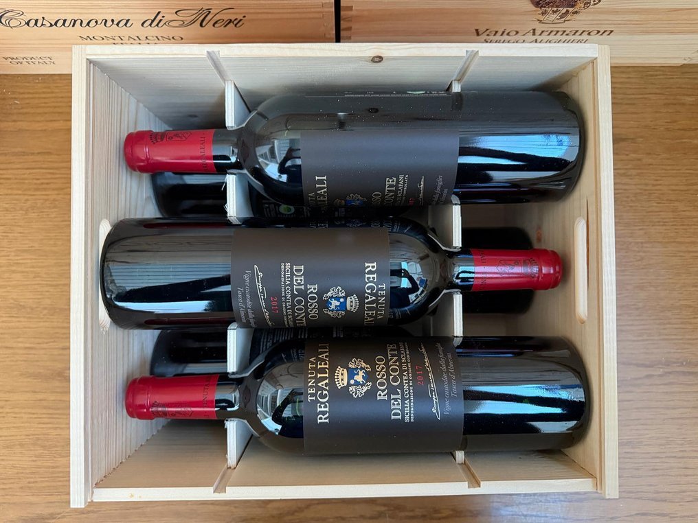 2017 Tasca d'Almerita Rosso del Conte - Sicily - 6 Bottles (0.75L) #3.2