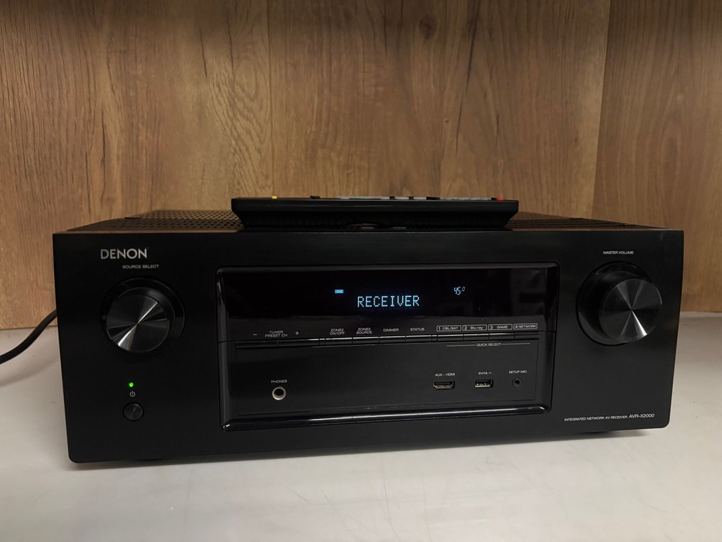 Denon - AVR-X2000 - Zintegrowana sieć Tranzystorowy odbiornik wielokanałowy #4.3
