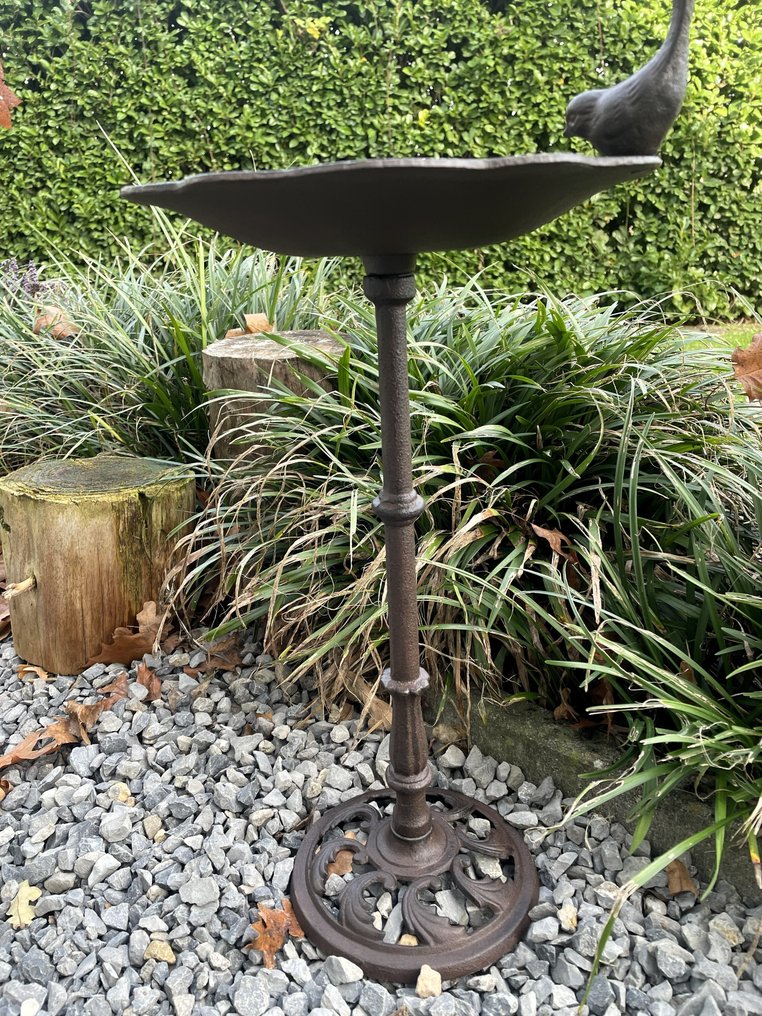  Birdbath - Cast iron - feeding bowl #2.1