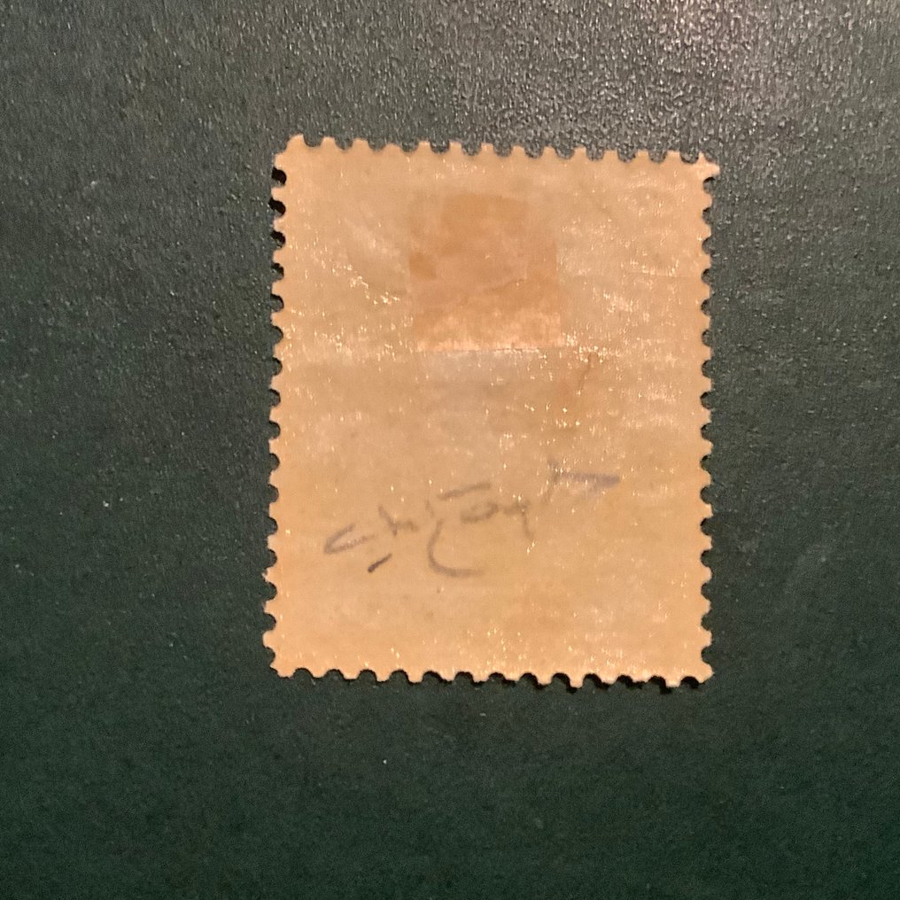 马达加斯加 1921 - 1 法郎，5 法郎景观 - 由 Raybaudi 检验 - Michel 143 #2.1