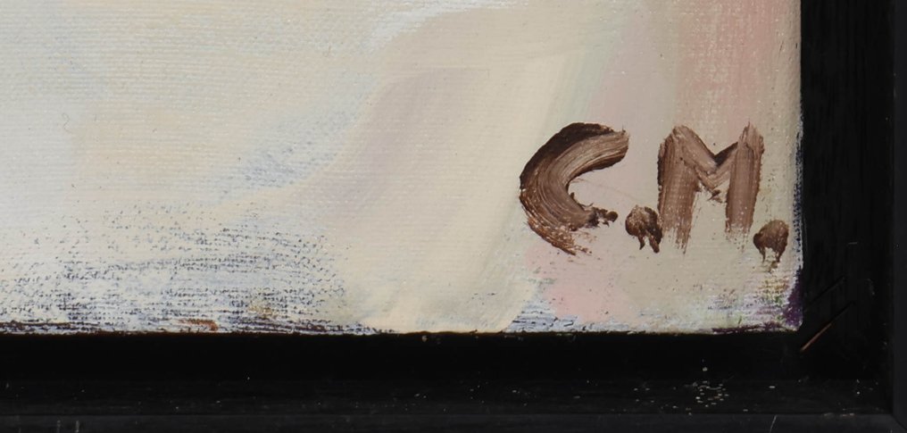 C.M (XX) - Vrouw in witte jurk #3.2