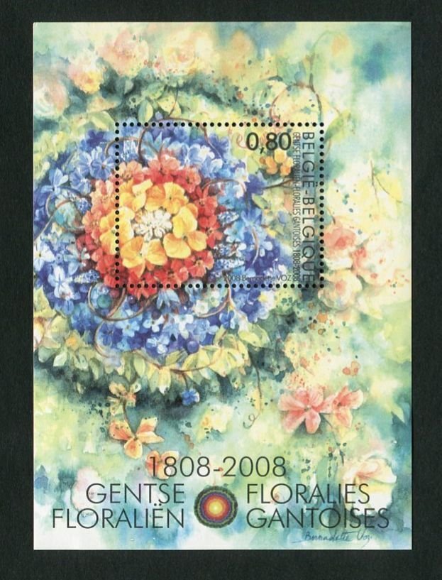 Βέλγιο 2008 - Συλλογή γραμματοσήμων και μπλοκ όπως στα φύλλα άλμπουμ Davo. #1.0