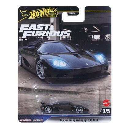 Hot Wheels 1:64 - Modellauto - Koenigsegg CCXR - Hot Wheels Premium Fast & Furious #1.0