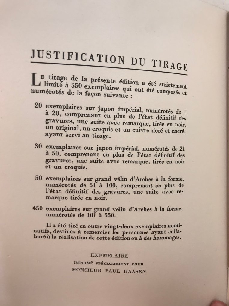 Charles Nodier / Pierre Gandon - La Fée aux miettes [1/22 sur vélin avec suite] - 1938 #4.3