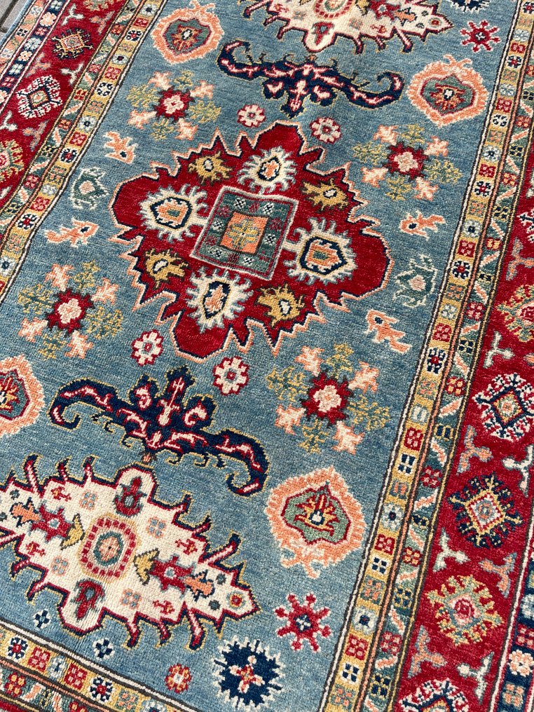 Afghan shawl - unused - hand-knotted - wool - new - Carpet - 184 cm - 118 cm #1.0