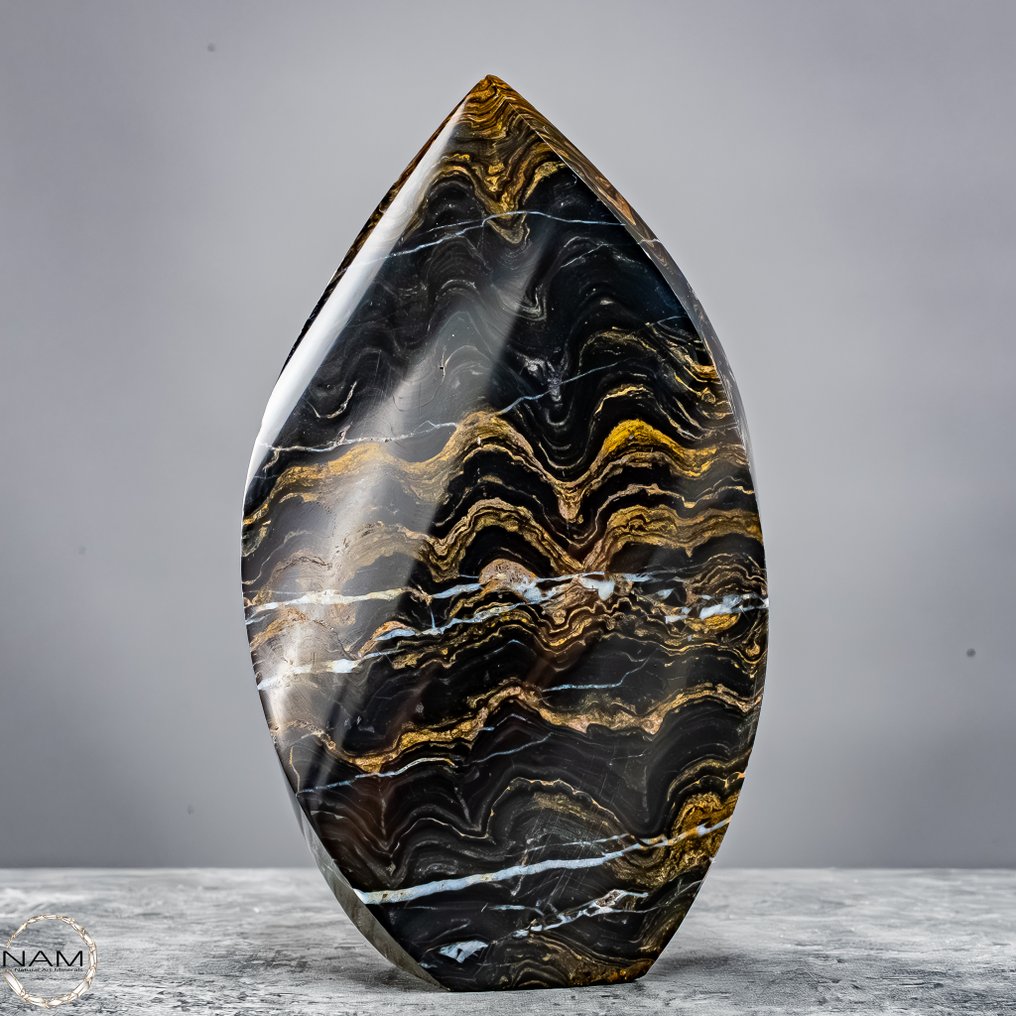 秘鲁的天然化石珊瑚火焰 永恒的地质史杰作- 906.27 g #3.2