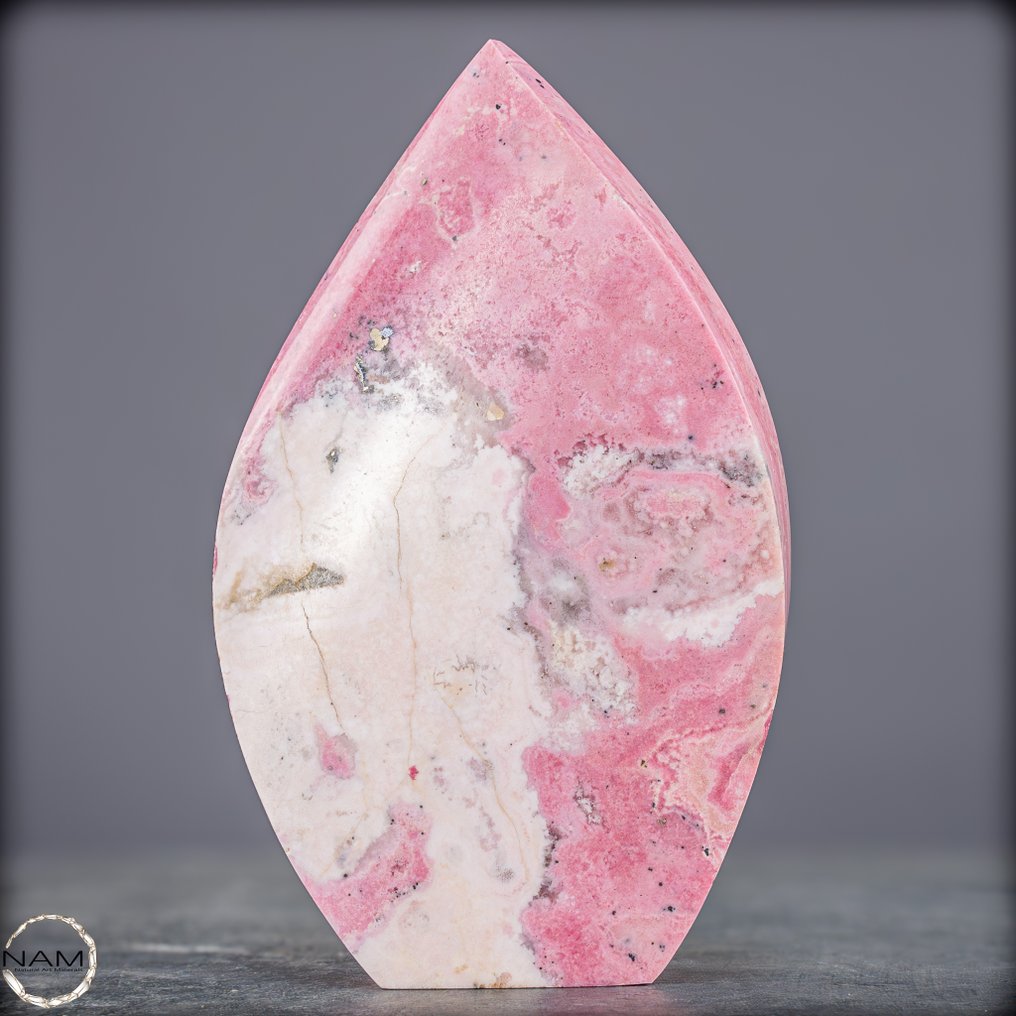 Gyönyörű természetes ródochrozit Láng- 788.54 g #3.2