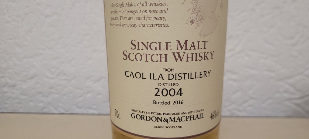 Caol Ila 2004 Connoisseurs Choice - Gordon & MacPhail  - b. 2016  - 70cl #2.1