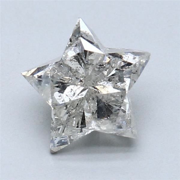 1 pcs Diamond  (Natural)  - 1.59 ct - Star - H - I1 - International Gemological Institute (IGI) #1.0
