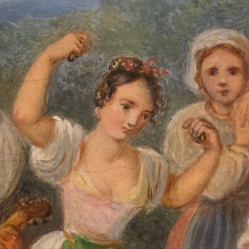 Gottlieb Gutekunst (1801 -1858), Attr. - Scena di ballo #4.3