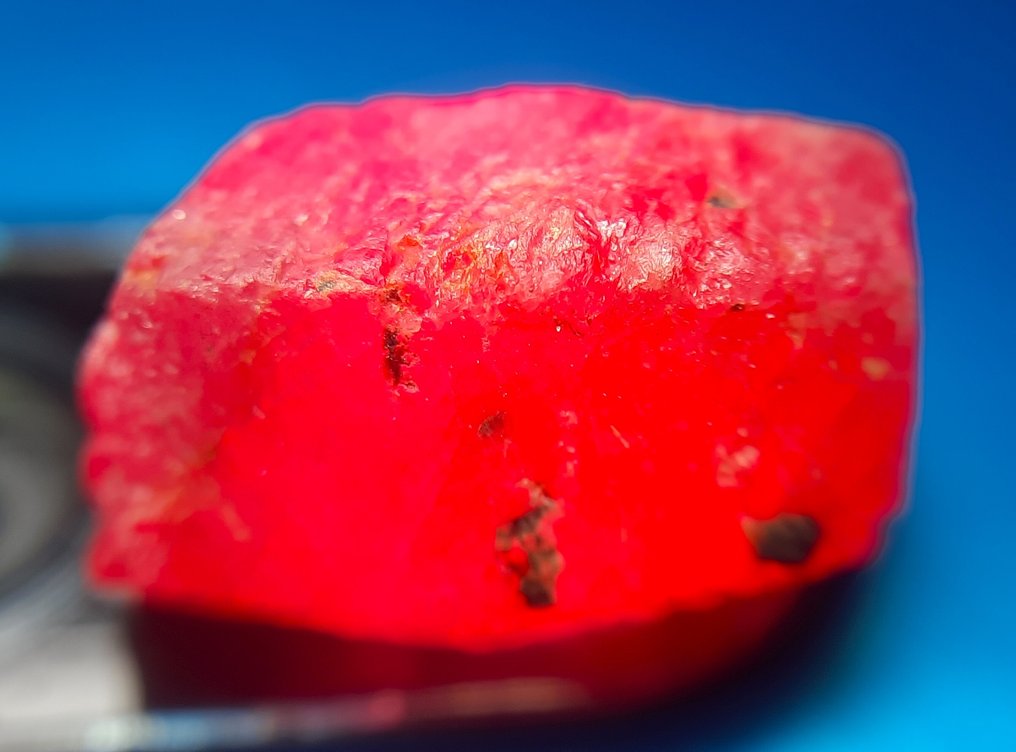 11.4 ct - Untreated Natural Ruby - Rough- 2.28 g #4.3