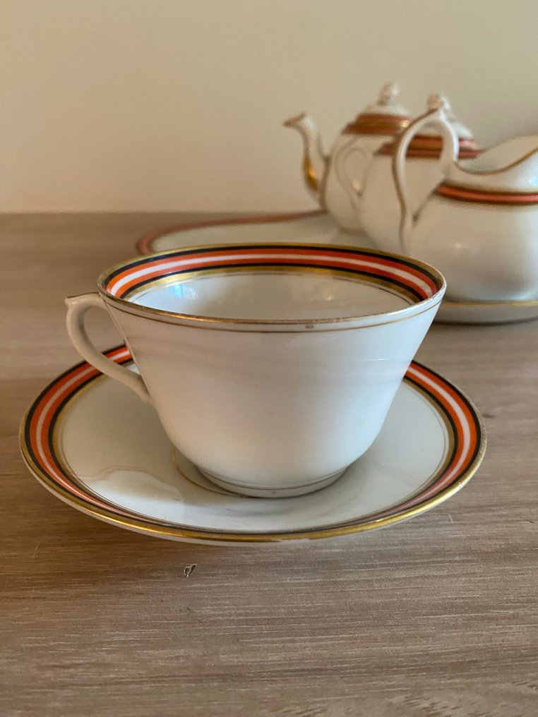 Limoges - Serviço de café (8) - Porcelana - Serviço "Tête à tête" #2.1