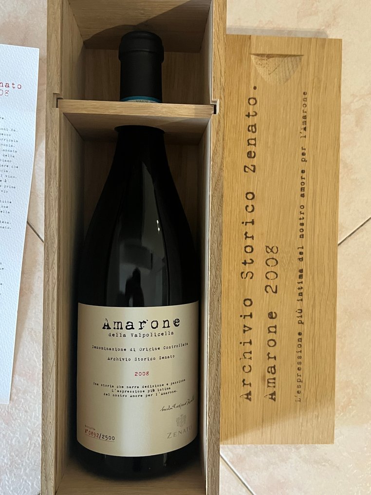 2008 Zenato, Archivio Storico Zenato - Βένετο DOCG - 1 Φιάλη (0,75L) #1.0