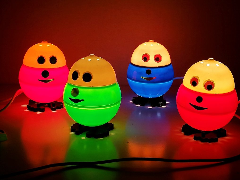 Targetti Sankey - Table lamp (4) - Omino, extraterrestrial - plastic - UFO #2.1