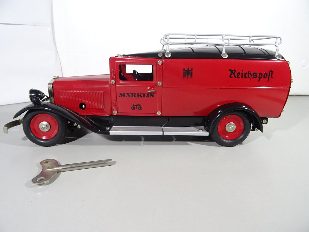 Märklin - 锡制玩具 - Märklin 1989 Reichspost Delivery Truck, Boxed #1.0