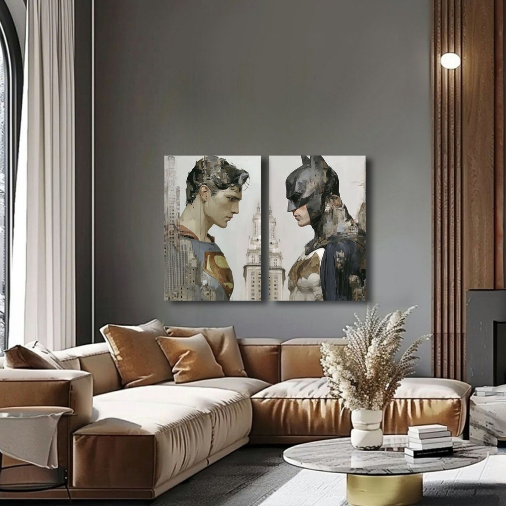 Canvas Fit - Alberto Ricardo - Superman vs Batman: El Encuentro de los Inmortales (Díptico) #3.2