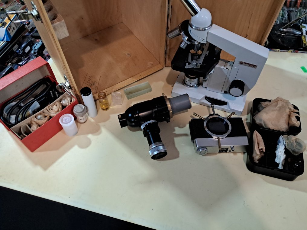 Monocular compound microscope - Biolam - 1960-1970 - Unknown - Bresser #1.0