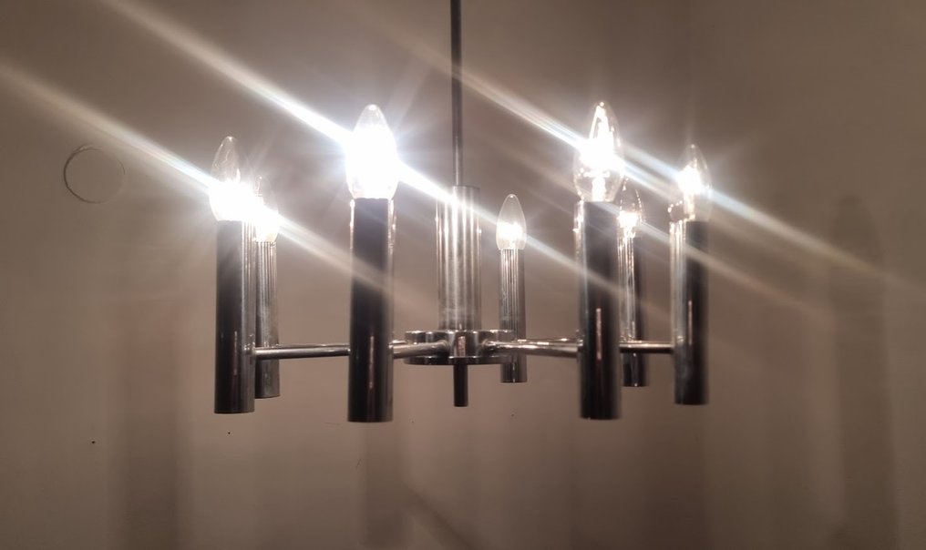 Hanging lamp - Chrome, Metal #3.2