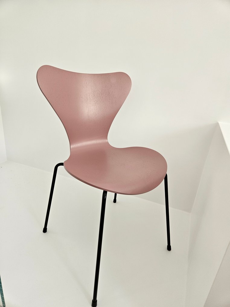 Fritz Hansen - Arne Jacobsen - Καρέκλα τραπεζαρίας (6) - σειρά 7 - Essenhout #4.3