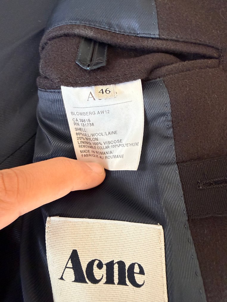 Acne Studios - Frakke #3.2