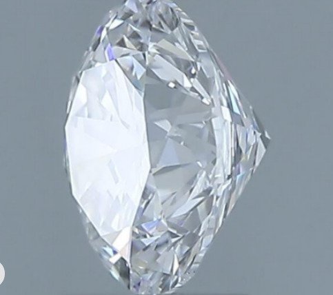 1 pcs 钻石 (天然) - 0.50 ct - 圆形 - E - SI1 微内含一级 - 美国宝石研究院(GIA) #1.0