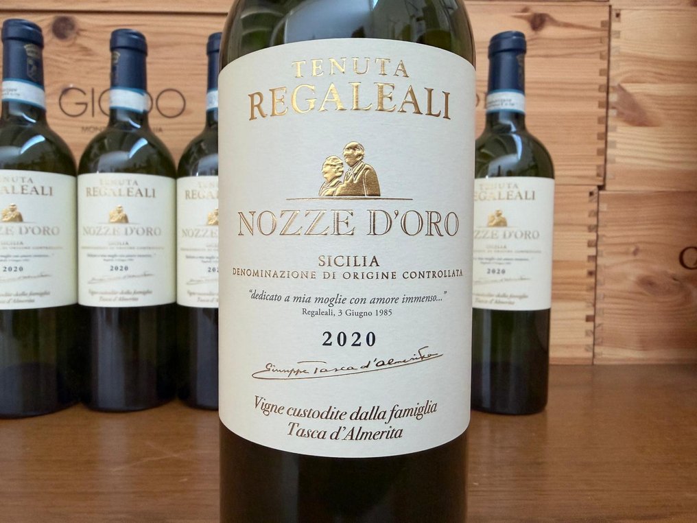 2020 Tasca d'Almerita "Nozze d'Oro" - Sicily - 6 Bottles (0.75L) #3.2