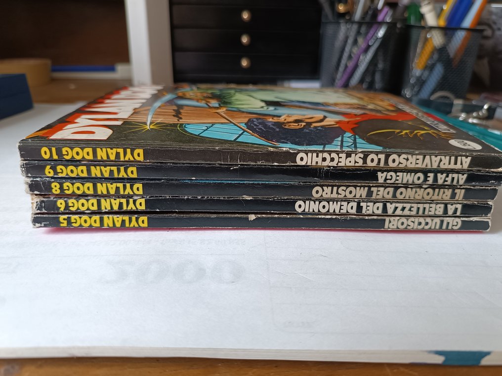 Dylan Dog nn. 5, 6, 8, 9, 10 - 5 Comic - EO - 1987 #1.0