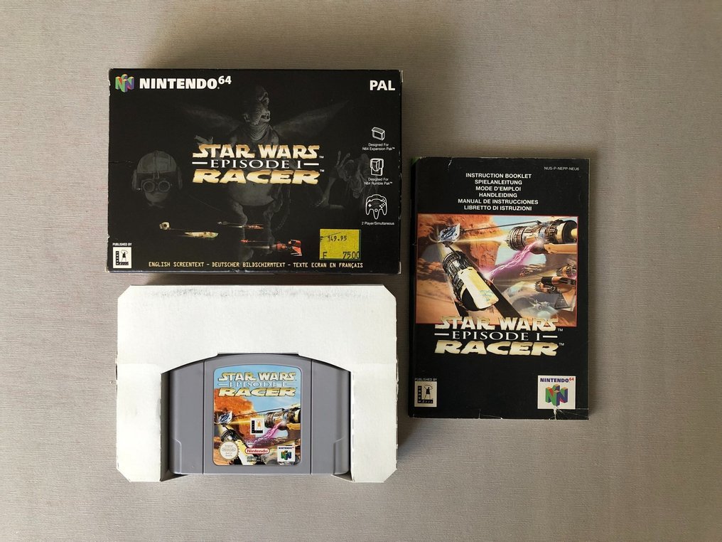 Nintendo - N64 - Star Wars Episode I: Racer - Video game - In original box #1.0