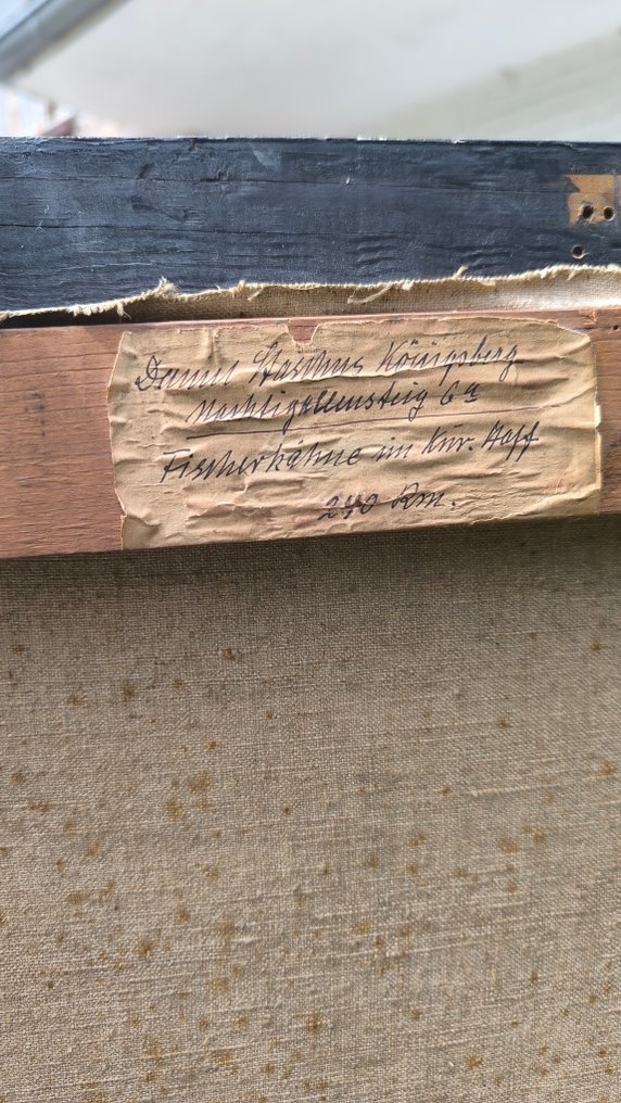 Daniel Staschus (1872-1953) - Boote am Ufer #4.3