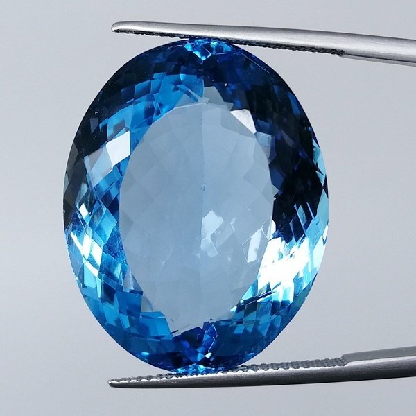 1 pcs Μπλε Τοπάζιο - 66.65 ct - Instituto Gemólogico Español (IGE) #1.0