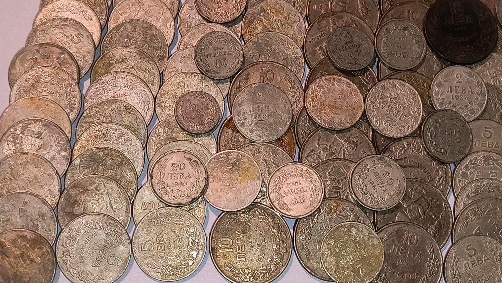 Bulgaria. Collection of 155 coins various metals and denominations XIX/XX cent. (Senza prezzo di riserva) #1.0