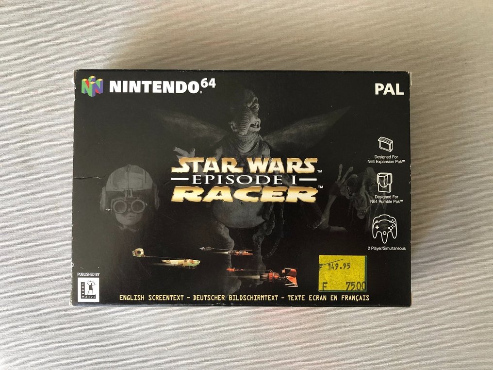 Nintendo - N64 - Star Wars Episode I: Racer - Video game - In original box #2.1