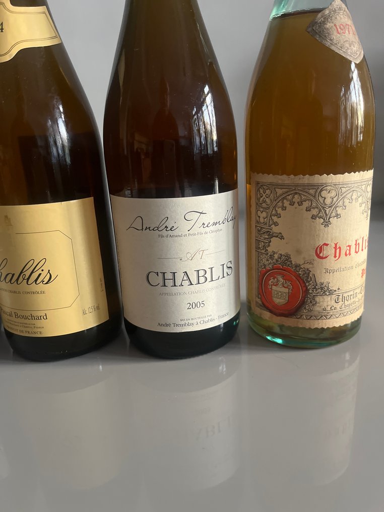 2005 x 2 Andre Tremblay 2004 x 2 Pascal Bouchard & 1971 x 2 Thoirin - Chablis - 6 Flasker (0,75 L) #3.2