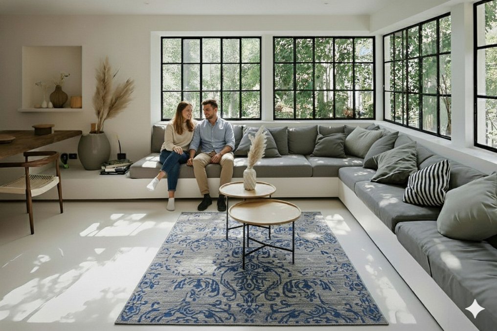 令人惊叹的艺术装饰风格 - 小地毯 - 180 cm - 125 cm - 未使用且手工制作 #1.0