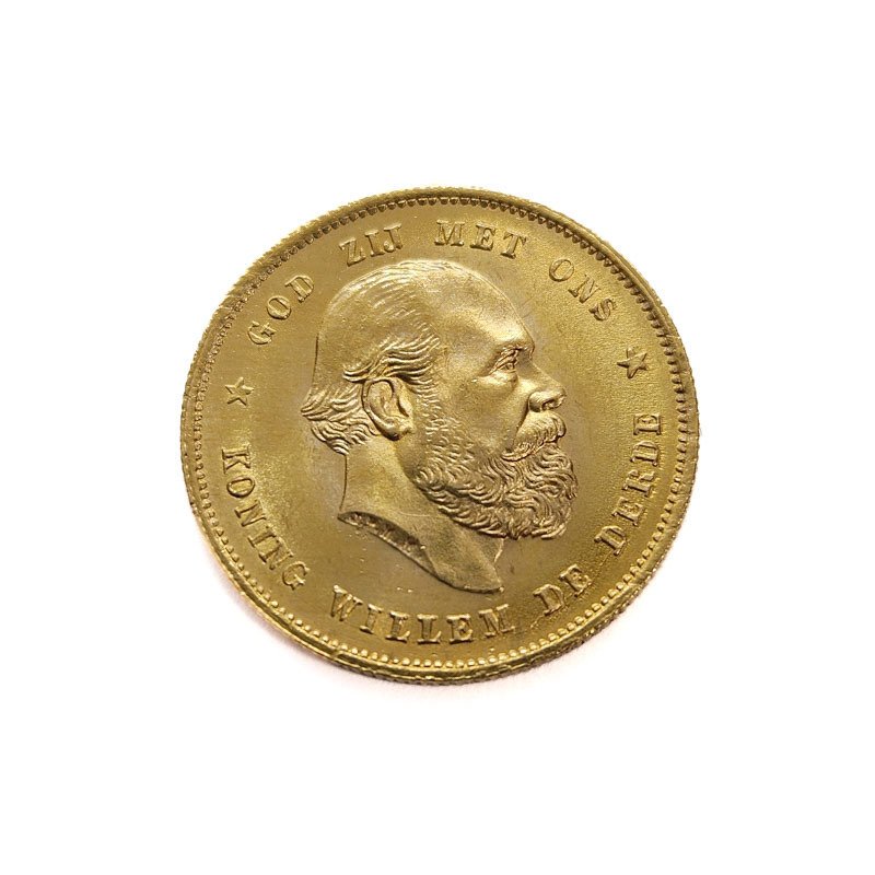 Netherlands. Willem III. 10 Gulden 1876 #1.0