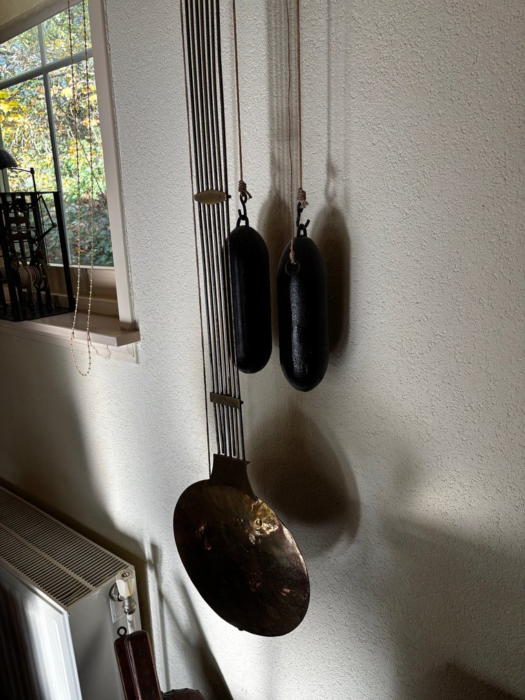 Comtoise clock -  Art Nouveau - Wrought iron - 1850-1900 #4.3