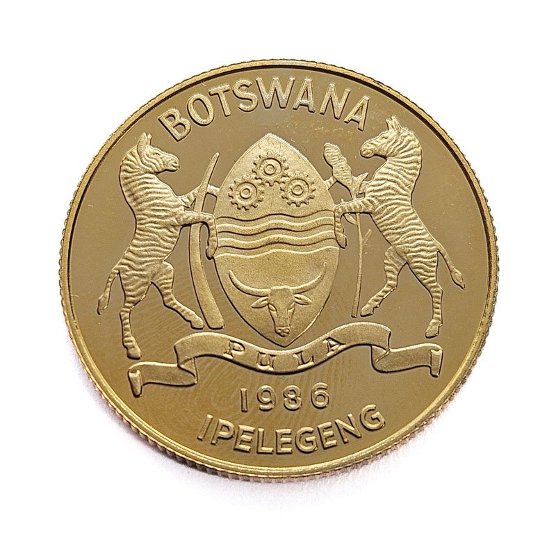 Botswana. 5 Pula 1986 - Wildlife #1.0