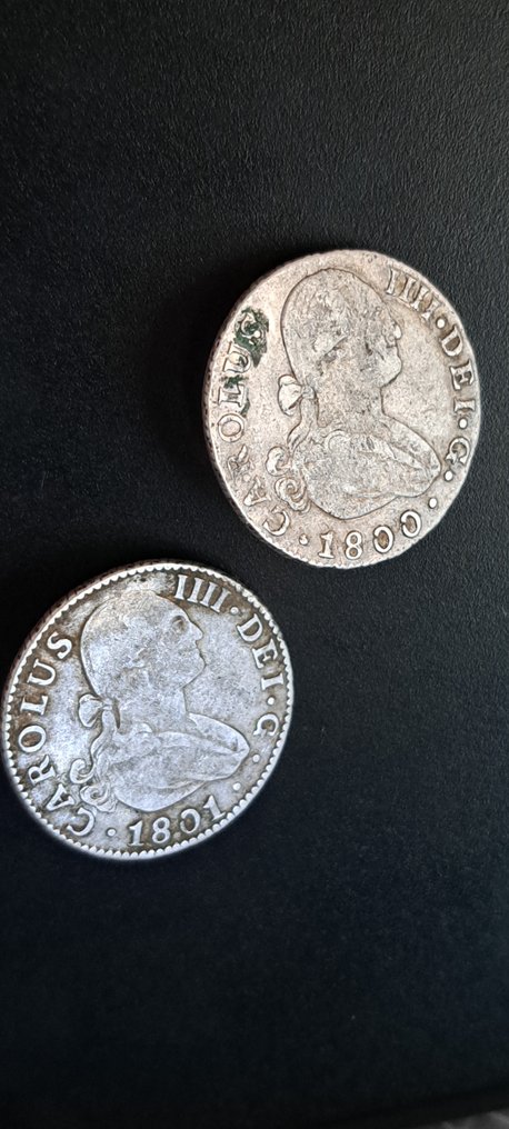 Spagna. Carlo IV. 2 Reales (Senza Prezzo di Riserva) #1.0