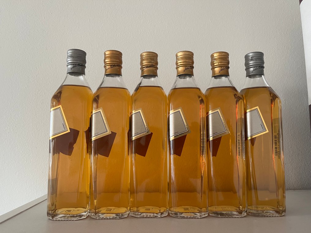 Johnnie Walker 18 years old Platinum & Gold Label Reserve - 20cl - 6 pullojen #3.2